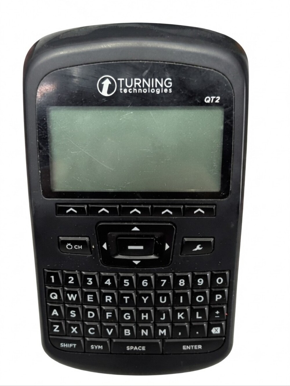 QT2 Black Wireless Clicker with QWERTY Keyboard